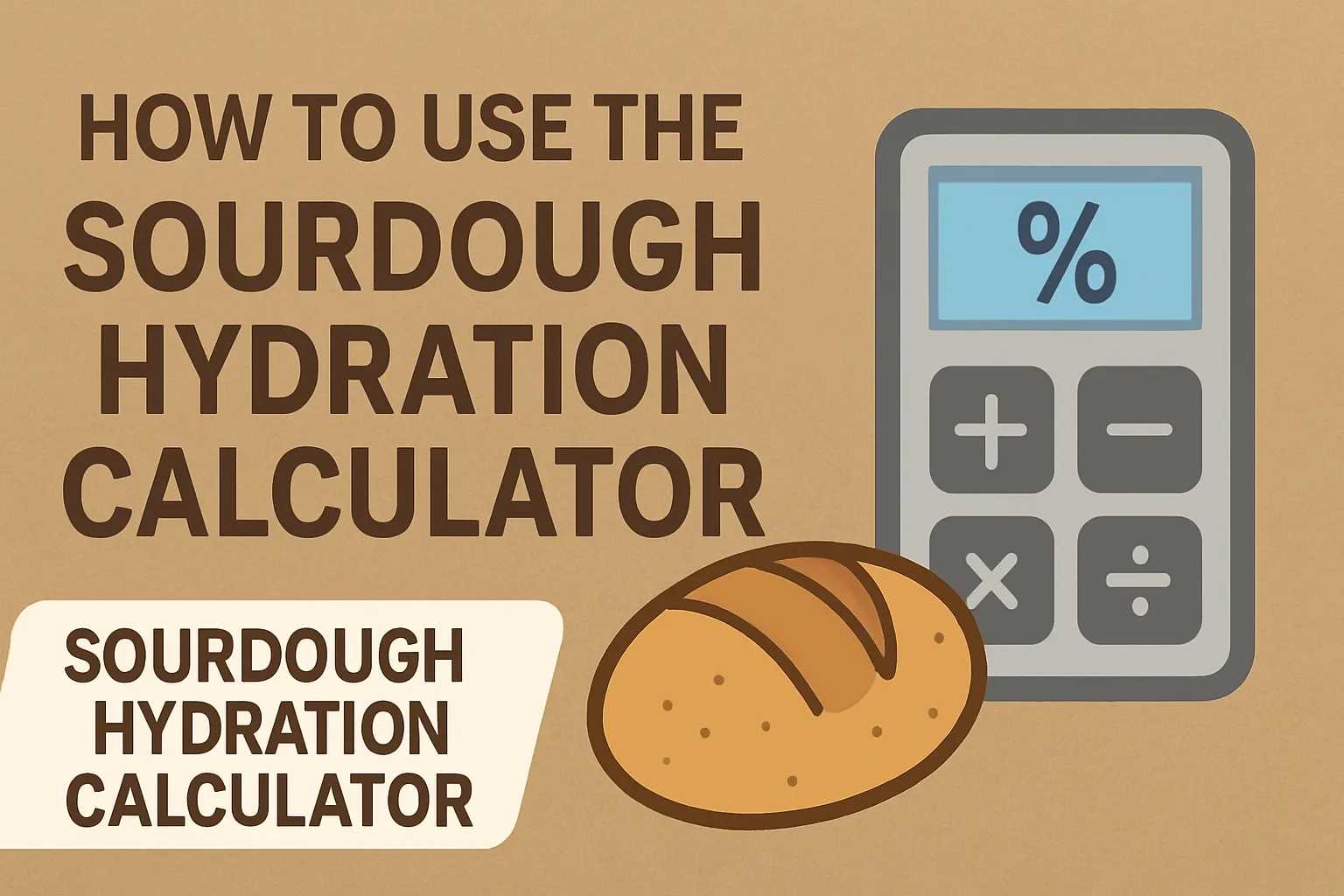 How to Use Sourdough Hydration Calculator Online